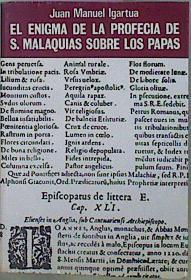 El Enigma De La Profecía De San Malaquías Sobre Los Papas | 60175 | Igartua, Juan Manuel