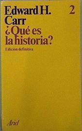 Qué es la historia? edición definitiva | 145397 | Carr, Edward Hallett/Romero Maura, Joaquín