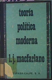 Teoría Política Moderna | 59963 | Macfarlane L J