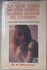 Lo que toda mujer desea saber sobre su cuerpo | 180855 | Dr. W. Gifford - Jones