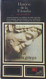 Historia de la filosofia tomo 2 La filosofía griega | 123311 | Bajo la dirección Brice Parain/Ivon Belaval, Clémence Ramnoux/Jean Brun/Jean Paul Dumont, Pierrwe Aubenque/Victor Goldschmidt/Graziano Arrighetti
