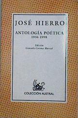 Antología poética 1936 - 1998 | 145202 | Hierro, José