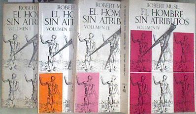 El Hombre sin atributos obra de 4 vol. | 181225 | Musil, Robert