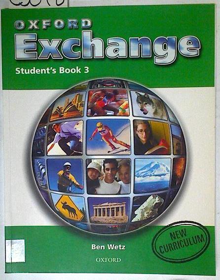 Oxford exchange 3 student's book | 105318 | Wetz, Ben