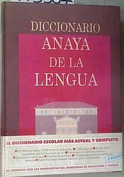 Diccionario Anaya de la lengua | 175567 | Varios