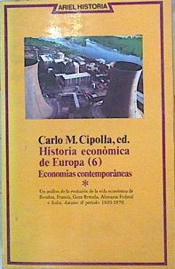 Historia Económica De Europa (6) Economías Contemporáneas I | 42690 | Cipolla Carlo (Ed)