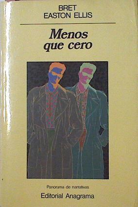 Menos Que Cero | 32255 | Ellis, Bret Easton