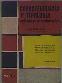 Caracterología Y Tipología Aplicadas A La Educación | 58822 | Lorenzini Giacomo