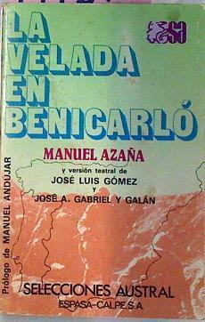 La Velada En Benicarlo | 17181 | Azaña Manuel