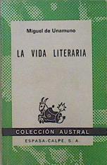 La Vida literaria | 150113 | Unamuno, Miguel de