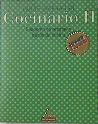 Cocinario II cuaderno de recetas y trucos de cocina | 69263 | Marrodán, Igone