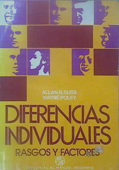 Diferencias Individuales Rasgos Y Factores | 61638 | Buss Allan Poley Wayne
