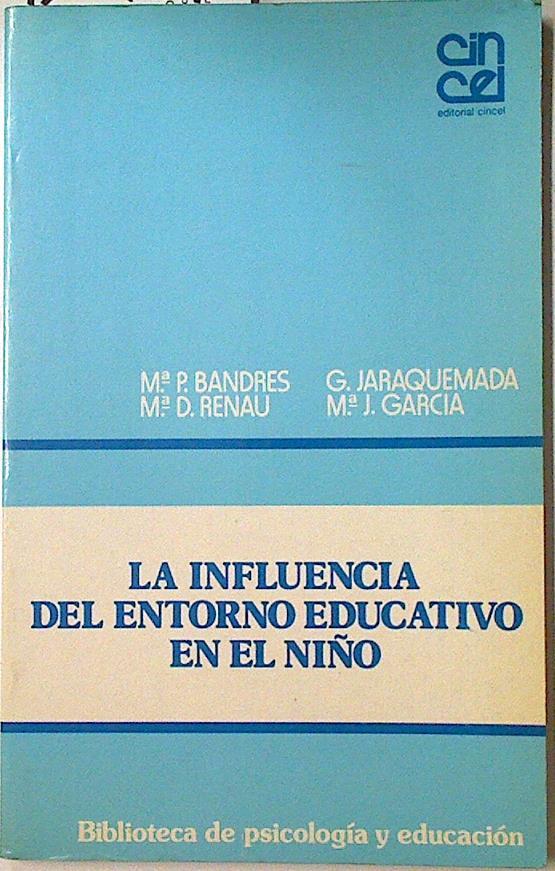 La influencia del entorno educativo en el niño | 128167 | Bandrés Ungría, María Pilar/Renau, Mª D./Jaraquemada, G./García, Mº. J.