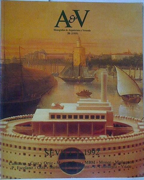 A & V Monografias de Arquitectura y Vivienda nº 20 Sevilla 1992 | 131175 | VVAA