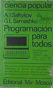 Programación Para Todos | 66582 | Saltykov / Semashko