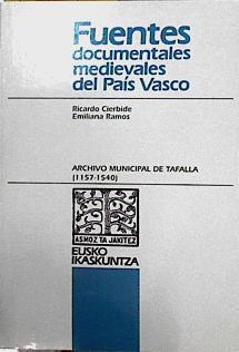 Archivo Municipal de Tafalla (1157-1540) | 144800 | Cierbide Martinena, Ricardo/Ramos Remedios, Emiliana