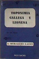 Toponimia Gallega y Leonesa | 184103 | Moralejo Lasso, Abelardo