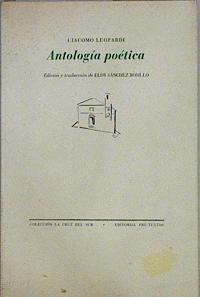 Antología poética | 145102 | Leopardi, Giacomo