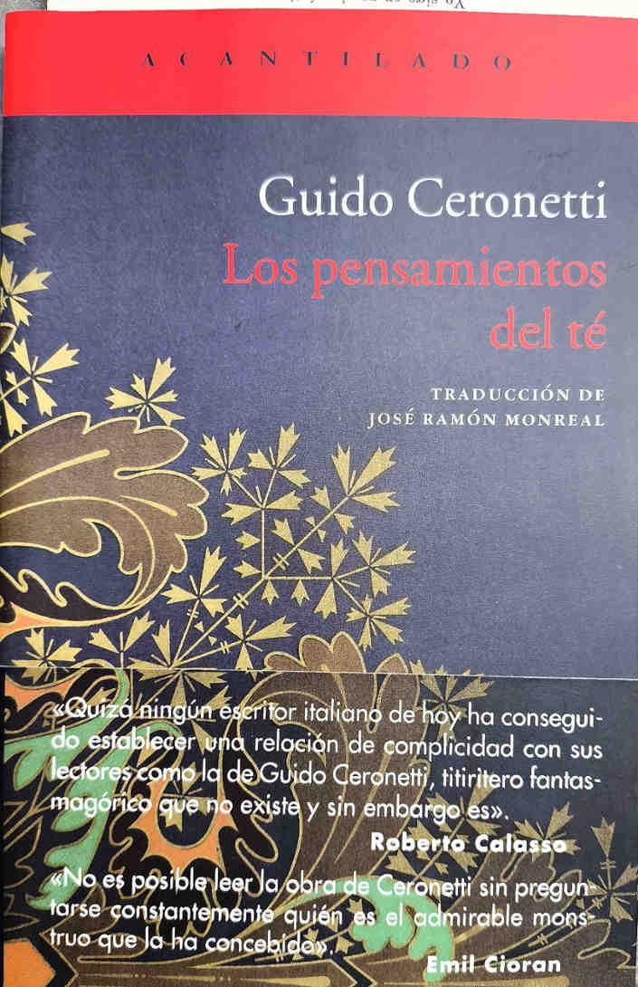 Los pensamientos del té | 187592 | Ceronetti, Guido (1927-)