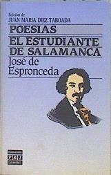 Poesías. El estudiante de Salamanca | 146523 | Espronceda, José de