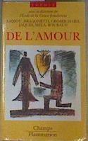 De l'amour | 159189 | Badiou, Alain/VVAA, Ecole De La Cause Freudienne