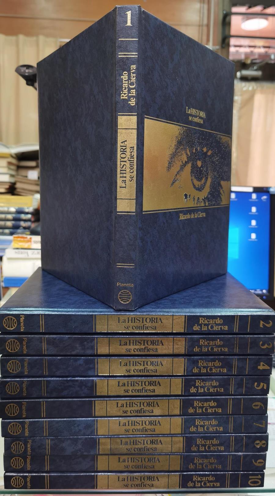 La Historia Se Confiesa 10 Tomos (Obra Completa) | 64873 | Cierva Ricardo De La