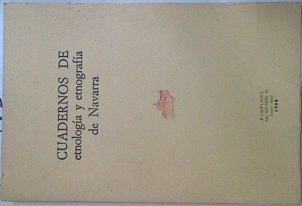 Cuadernos de etnología y etnografía de Navarra Nº 34 | 128610 | V.A.