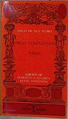 Obras completas III Poesias | 145837 | Diego de San Pedro