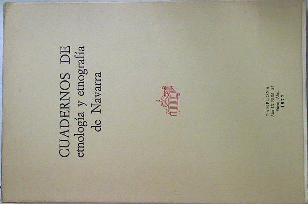 Cuadernos de etnología y etnografía de Navarra Nº 25 | 128594 | V.A.