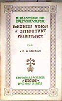 Romances vascos y literatura prehistórica y sus relaciones con reliquias literarias de la prehistori | 186284 | Leizaola, Jesús María de