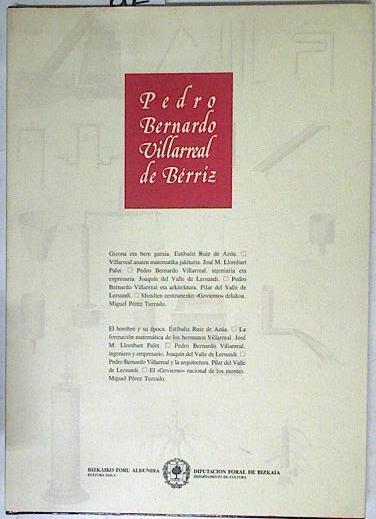 Pedro Benardo Villarreal de Berriz: aportación vasca ingeniería del XVIII | 127428 | Ruiz de Azúa, Estibaliz/Diputación Foral de Bizkaia