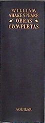 Obras completas en un tomo primera versión íntegra del inglés | 182840 | William Shakespeare