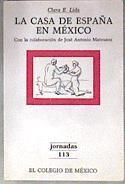 La casa de españa en México | 182304 | Clara E. Lida