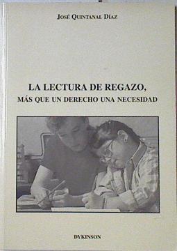 La lectura de regazo, más que un derecho una necesidad | 122016 | Quintanal Díaz, José