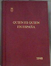 Quién es quién en España, 1998 | 176163 | Campillo Alonso, José Luis