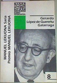 Gerardo López de Guereñu ( Premio Manuel Lekuona 1990 ) | 157557 | Velez de Mendizabal, Josemari