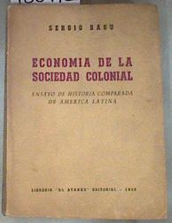 Economía de la sociedad colonial Ensayo de historia comparada de América Latina | 180172 | Bagu Sergio