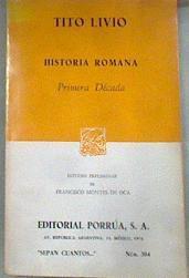 Historia Romana Primera Década | 179599 | Tito Livio