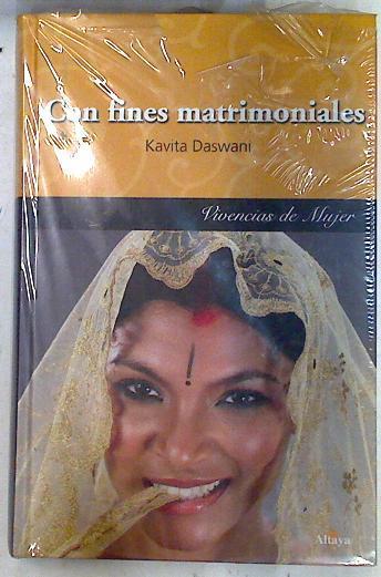 Con fines matrimoniales. Amor y tradición en la India | 72403 | Daswani, Kawita