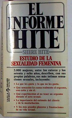 El Informe Hite | 30046 | Shere Hite