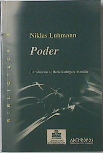 Poder | 122956 | Luhmann, Niklas