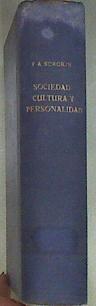 Sociedad, cultura y personalidad. Su estructura y dinámica Sistema de sociología general | 170585 | Sorokin, Pitirim Alexandrovich