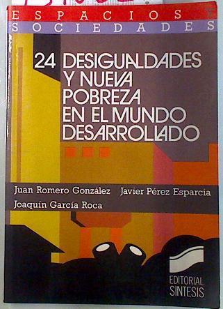 Desigualdades y nueva pobreza en el mundo desarrollado | 134652 | Romero González, Juan