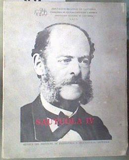 Sautuola IV Revista del Instituto de Prehistoria y Arqueologia Sautuola | 187993 | García Guinea, Miguel Ángel