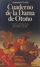 Cuaderno de la dama de otoño | 84557 | Gala, Antonio