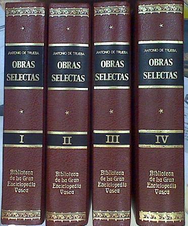 Obras Selectas  4 Tomos | 58218 | Trueba Antonio De