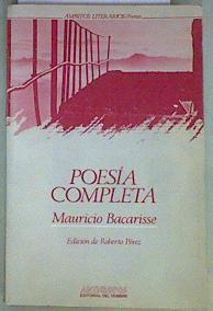 Poesía completa | 157282 | Bacarisse, Mauricio