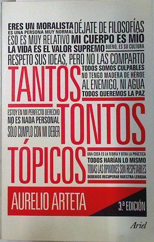 Tantos tontos tópicos | 133908 | Arteta Aisa, Aurelio