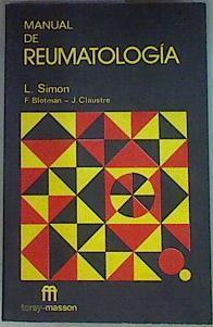 Manual de Reumatología | 156893 | Simon, L./J Claustre, F Blotman