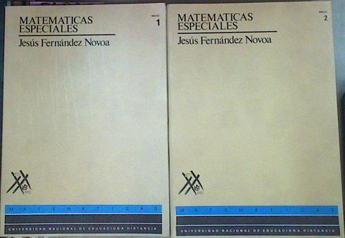 Matemáticas Especiales Curso De Acceso Tomo I Y II | 54030 | Fernandez Novoa, Jesús